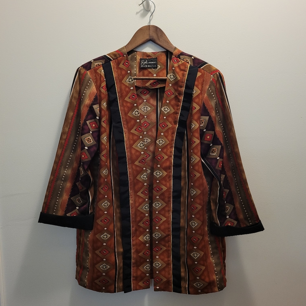 Vintage Breli Originals Open Faced Shirt
